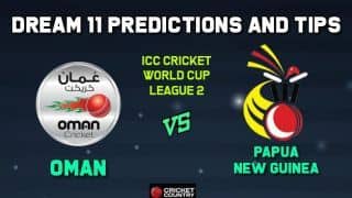 OMN vs PNG Dream11 Team Oman vs Papua New Guinea, Match 6, ICC Men’s Cricket World Cup League 2 – Cricket Prediction Tips For Today’s Match OMN vs PNG at Aberdeen
